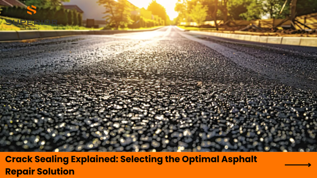 Crack Sealing Explained Selecting the Optimal Asphalt Repair Solution