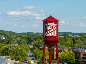 Asphalt maintenance services truck by All Star Seal & Stripe in Franklin, TN, showcasing seal coating and striping work.