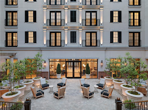 the harpeth franklin downtown, curio collection by hilton, harpeth hotel franklin courtyard1